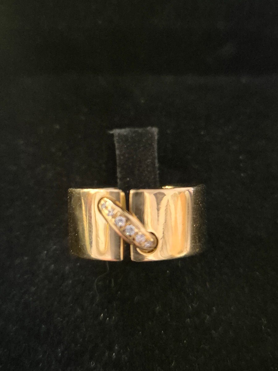 Chaumet Link Ring Yellow Gold 90s