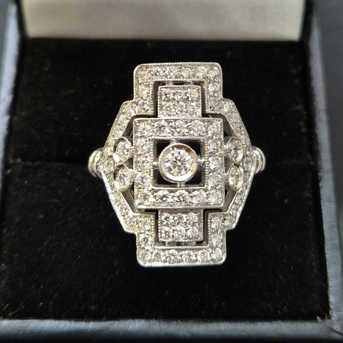 Art Deco Style Diamond Ring