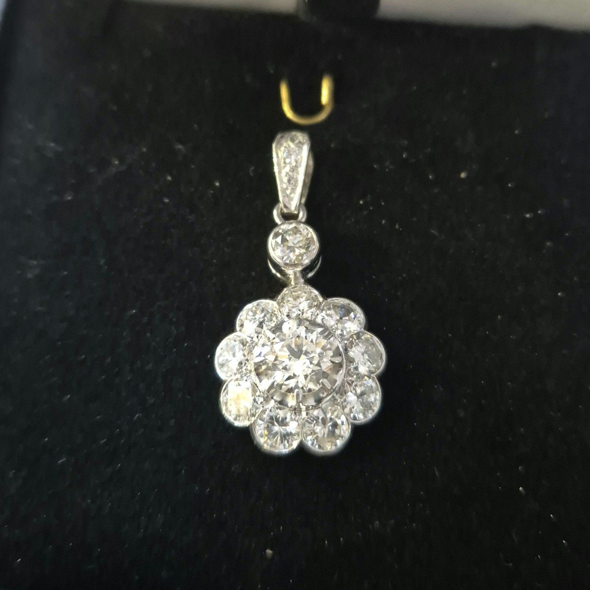 Art Deco Diamond Pendant-photo-1