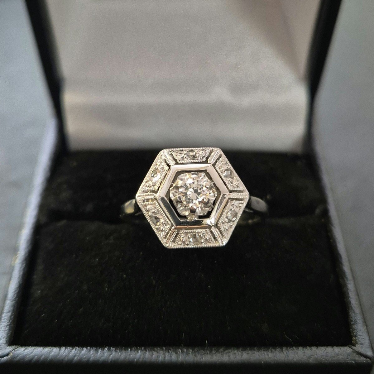 Art Deco Diamond Ring-photo-1