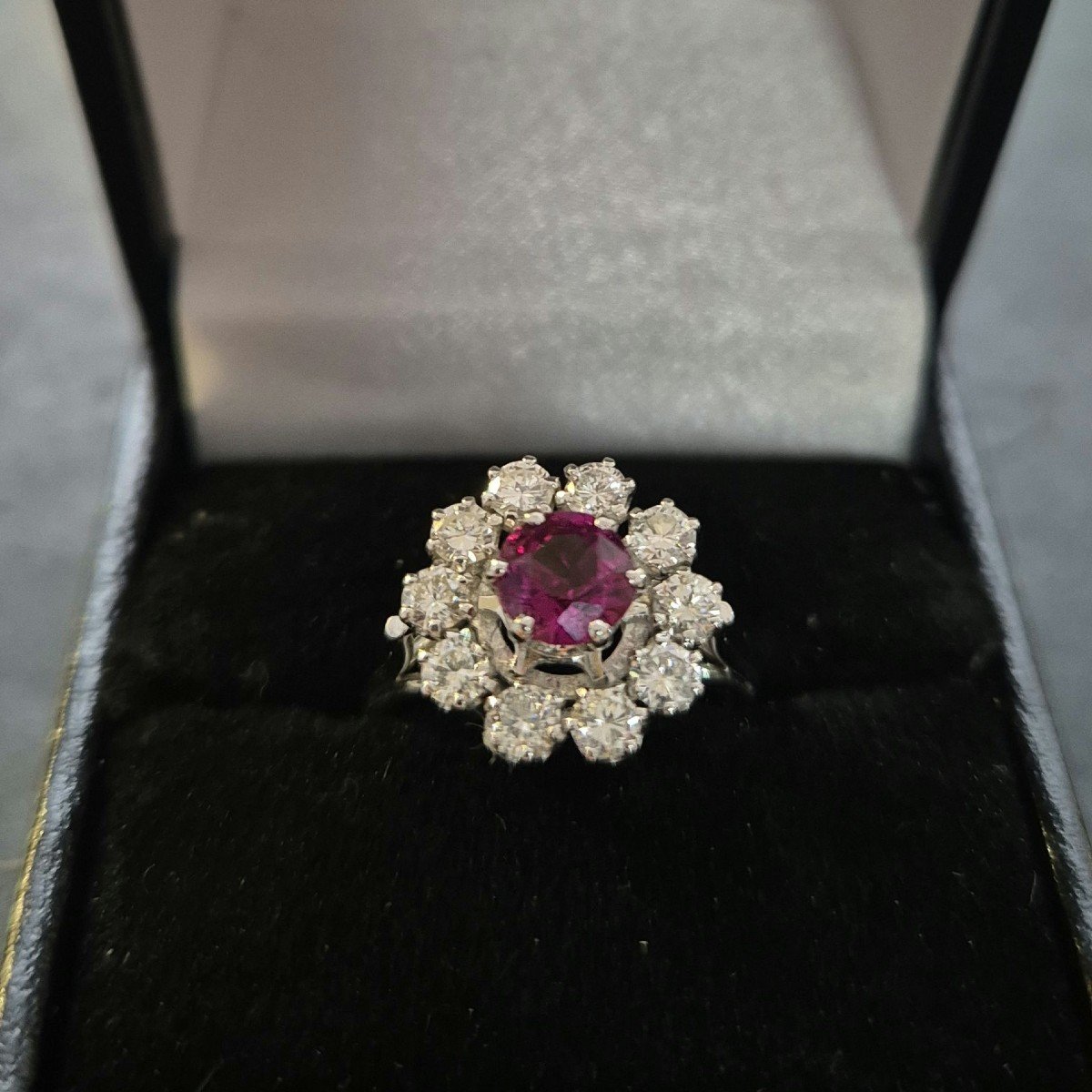 Marguerite Ruby Diamond Ring-photo-1