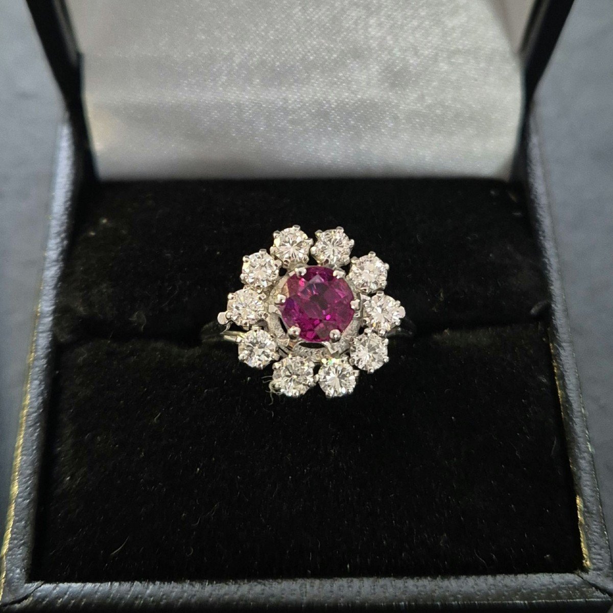 Marguerite Ruby Diamond Ring