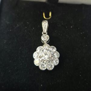 Art Deco Diamond Pendant