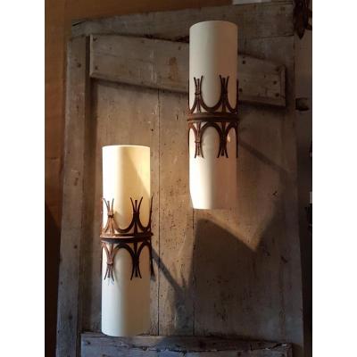 Pair Of Sconces 1940