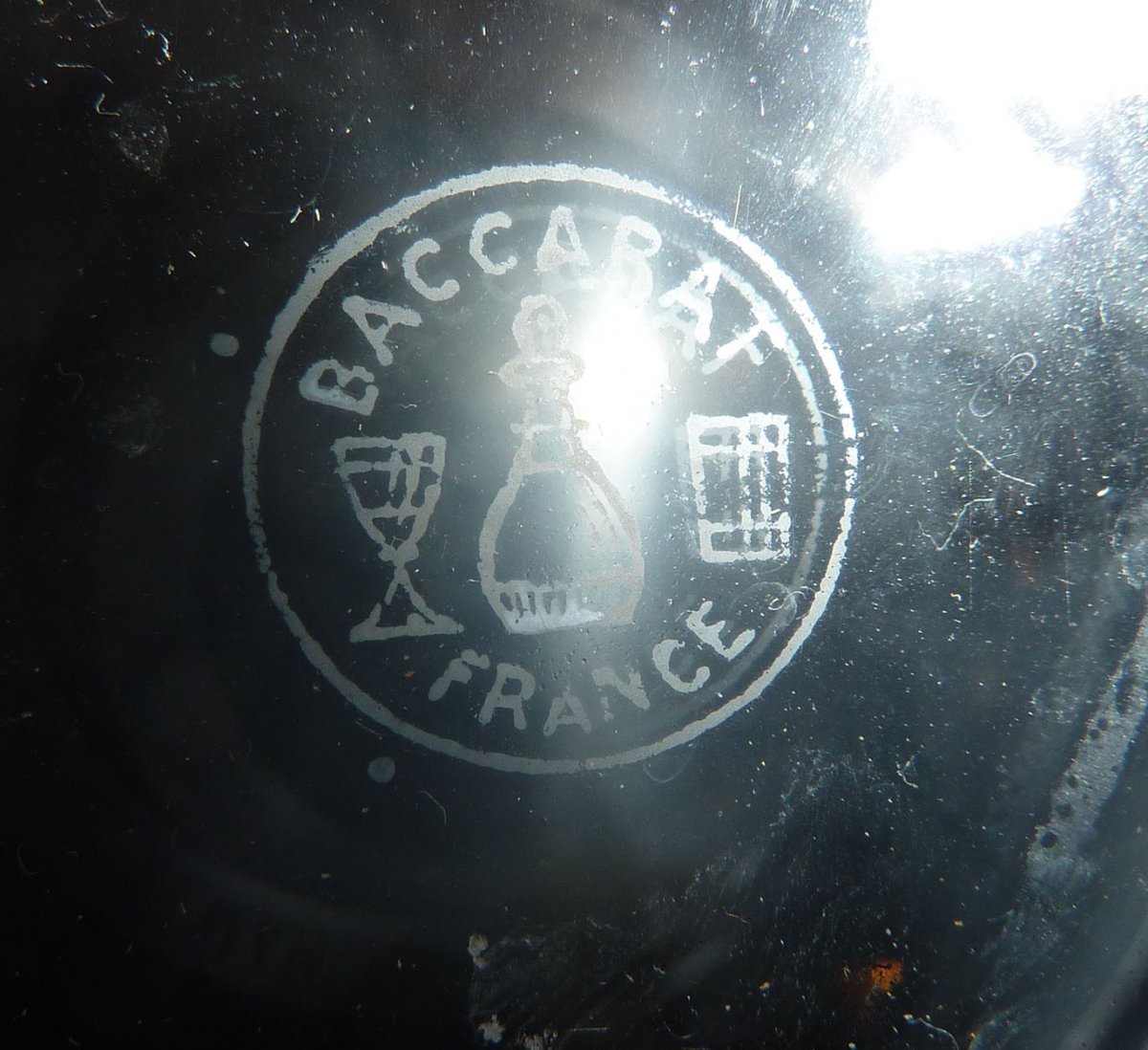 BACCARAT (1764-) - Boîte à Biscuits en Cristal, Art Déco-photo-2