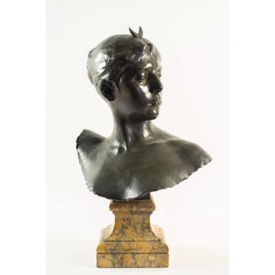 Alexandre FalguiÈre (1831-1900) - Bronze Diane Chasseresse, XIXth.