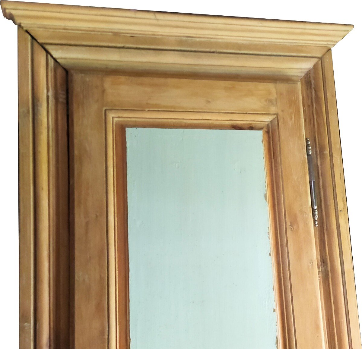 ̶s̶i̶x̶   One Old 18th Century Oak Doors Of High Quality & Its 18th Century Molding Frame Woodwork-photo-3