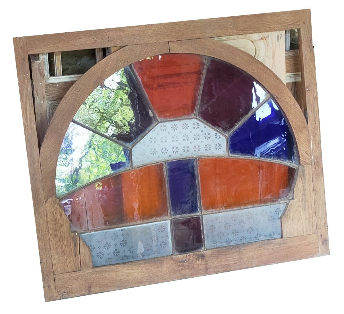 Old Transom Art Deco Period Nancy Porte