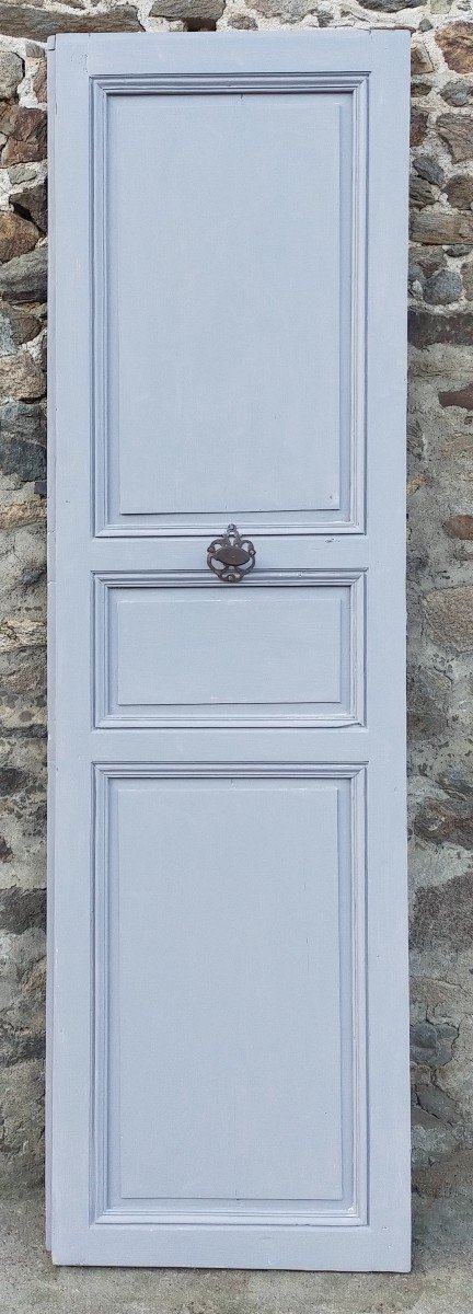 Two Beautiful Old 18th Century Communication Doors Or Cupboards & Their Superb Ironwork-photo-2