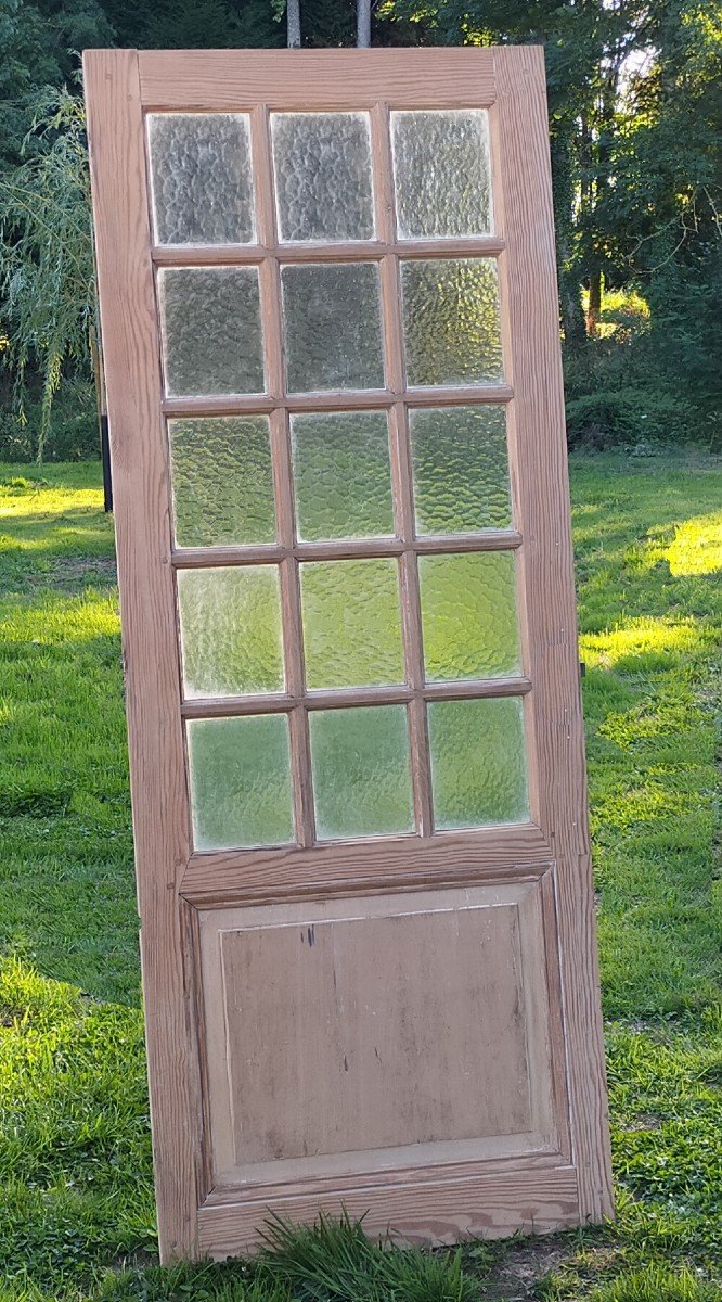 Old Glass Door In Very Good Condition