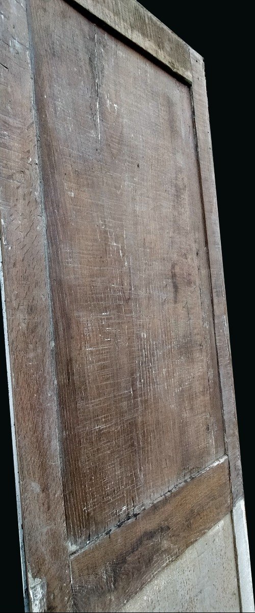 Double 18th Century Oak Cupboard Door-photo-5