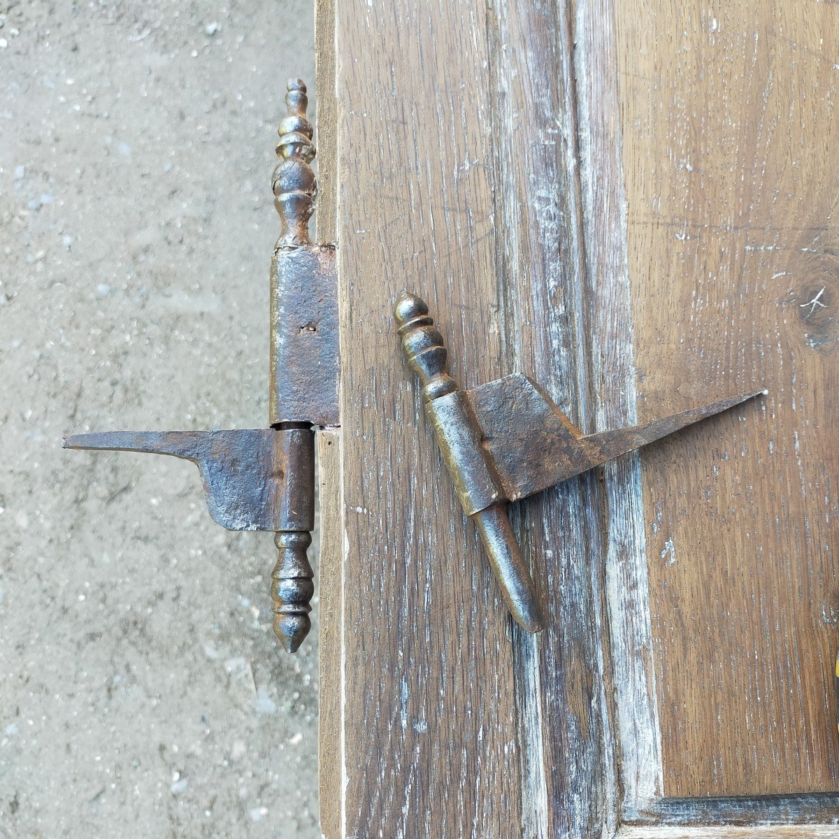 Boiserie d'Alcôve Et Porte Ancienne De Communication En Chêne époque XVIIIème Alcove-photo-2