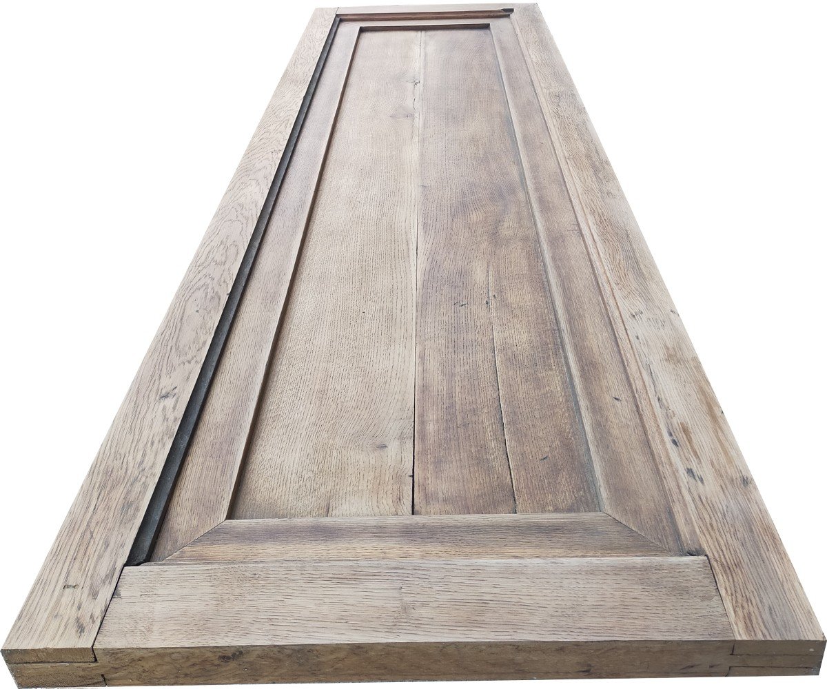 4 Oak Wood Panels For Table Top Console Door -photo-4