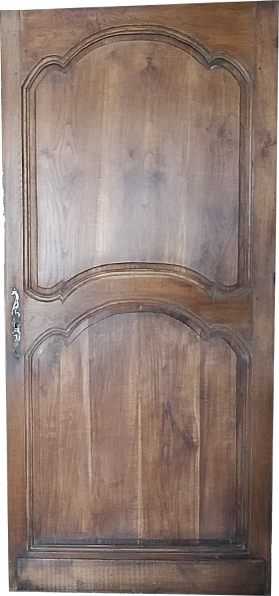 Two 18th Century Louis XV Doors In Oak Woodwork-photo-2