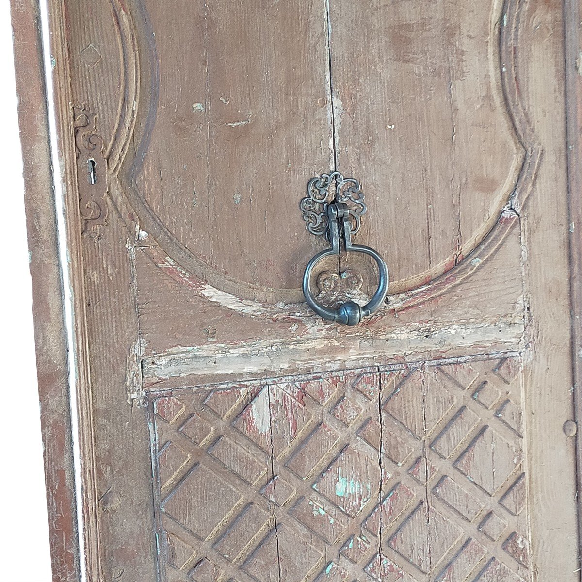 Antique Door From The 18th Century Woodwork-photo-4