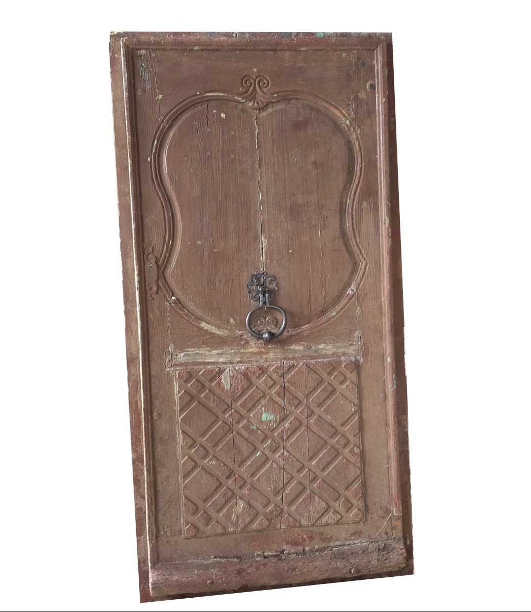 Antique Door From The 18th Century Woodwork-photo-1