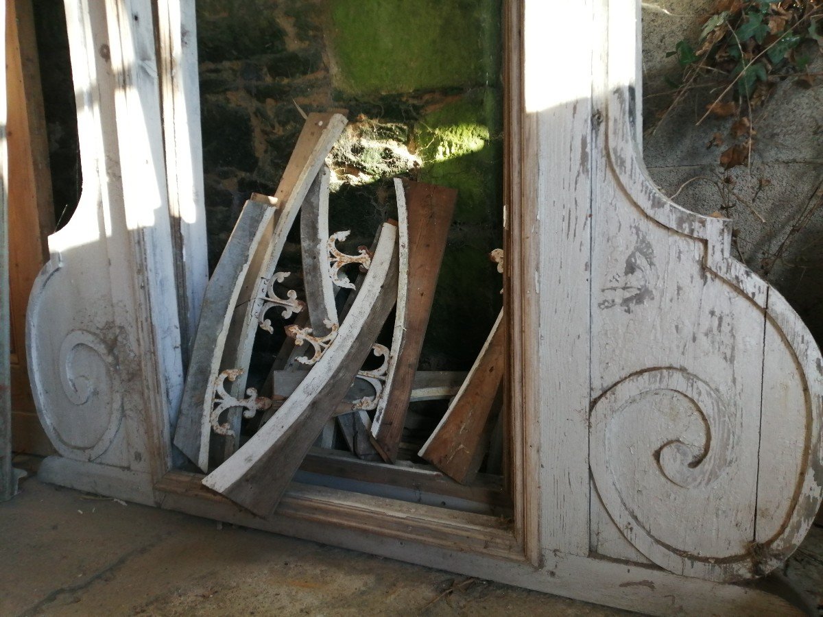 Portes Boiseries Et Fenêtres Ancienne Pour La Décoration Porte Boiserie-photo-2