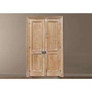 5 Old Double Haussmann Oak Doors High Quality Appearance