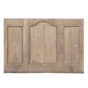 18th Century Woodwork Trumeau In Oak And Other Woodwork Old Doors