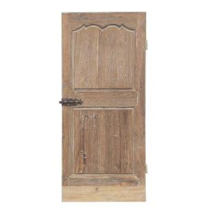 Antique 18th Century Double-sided Oak Door Bx