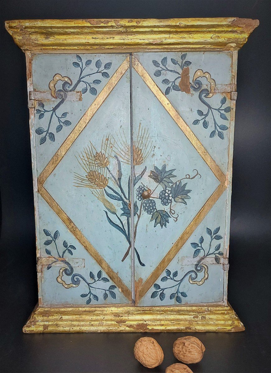 Late 18th Century Painted Cabinet-photo-6