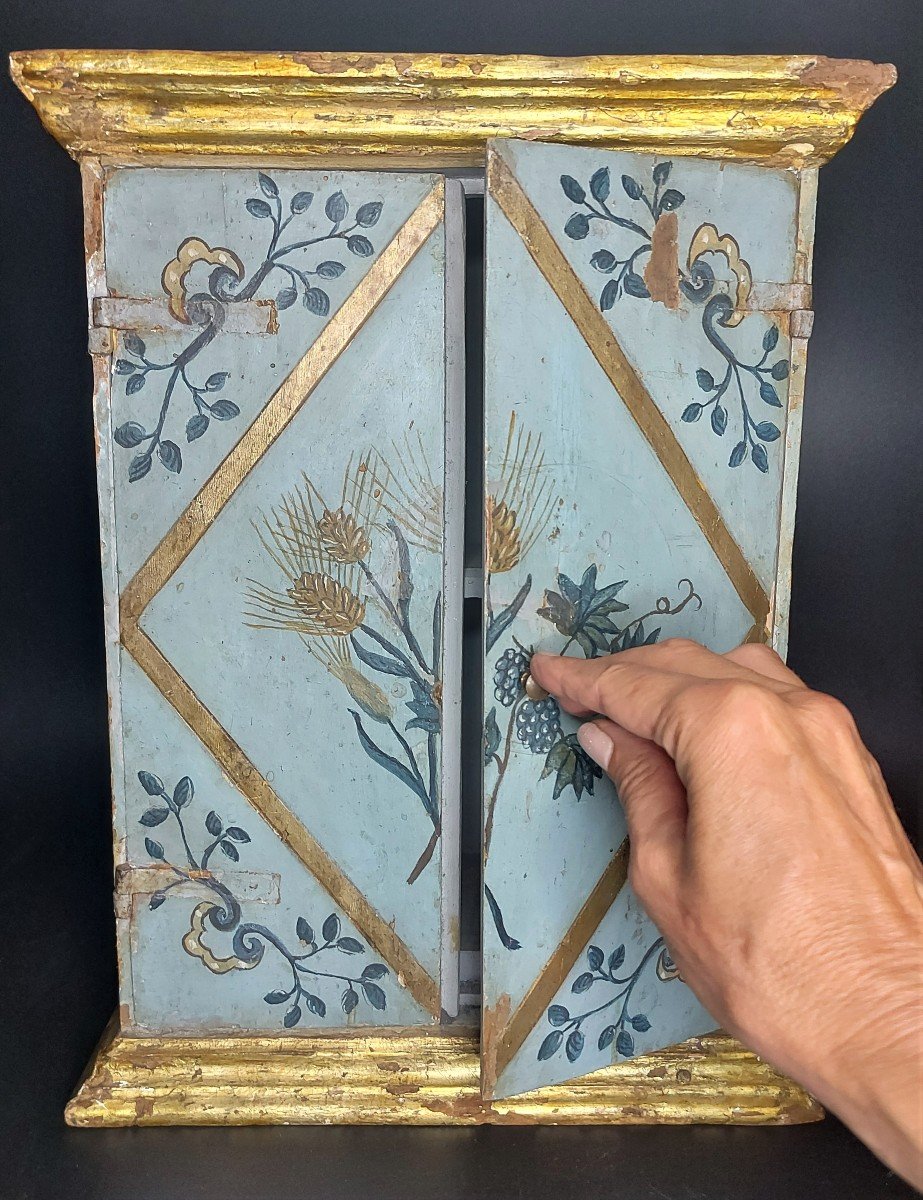 Late 18th Century Painted Cabinet