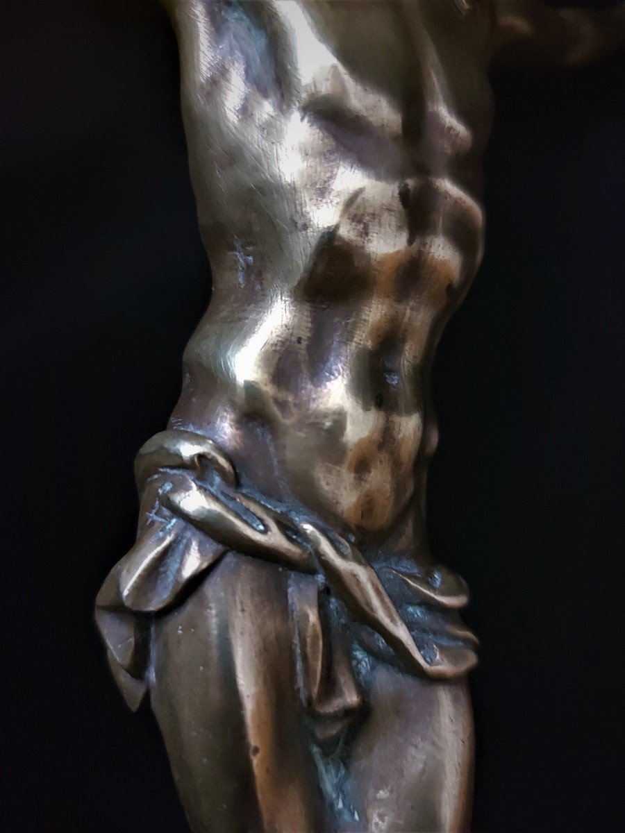 Christ In Bronze 18th Century-photo-7