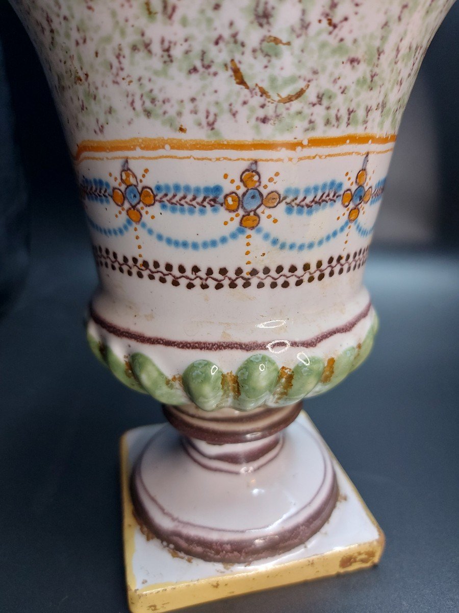 Covered Pots In Earthenware South Of France Late 18th Century-photo-2