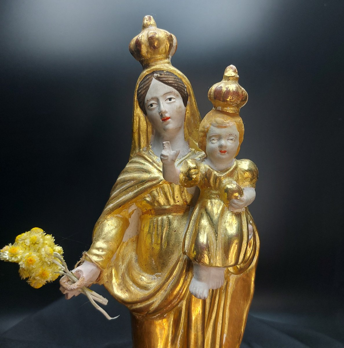 Santibelli : Vierge à l'Enfant Jésus-photo-3