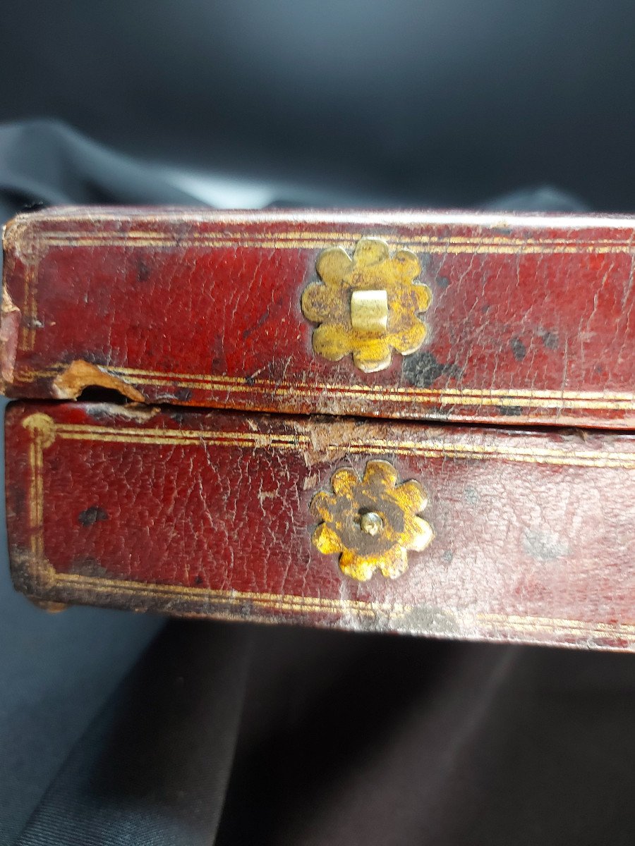 Leather Travel Writing Case Late 17th-early 18th Century-photo-2