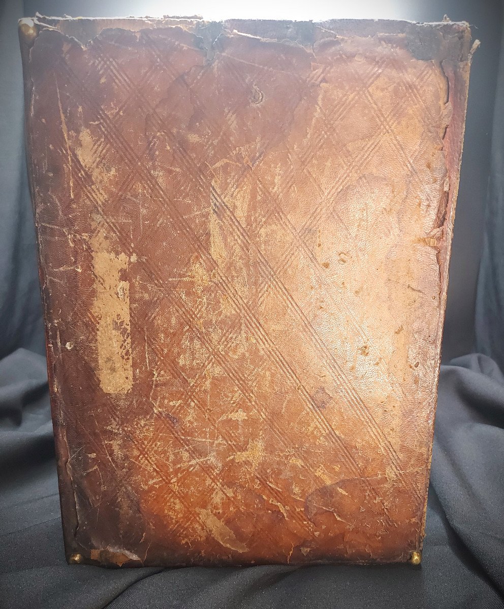 Leather Travel Writing Case Late 17th-early 18th Century-photo-3