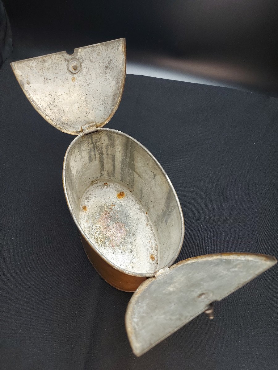 Painted Sheet Metal: 19th Century Egg Cooker-photo-2