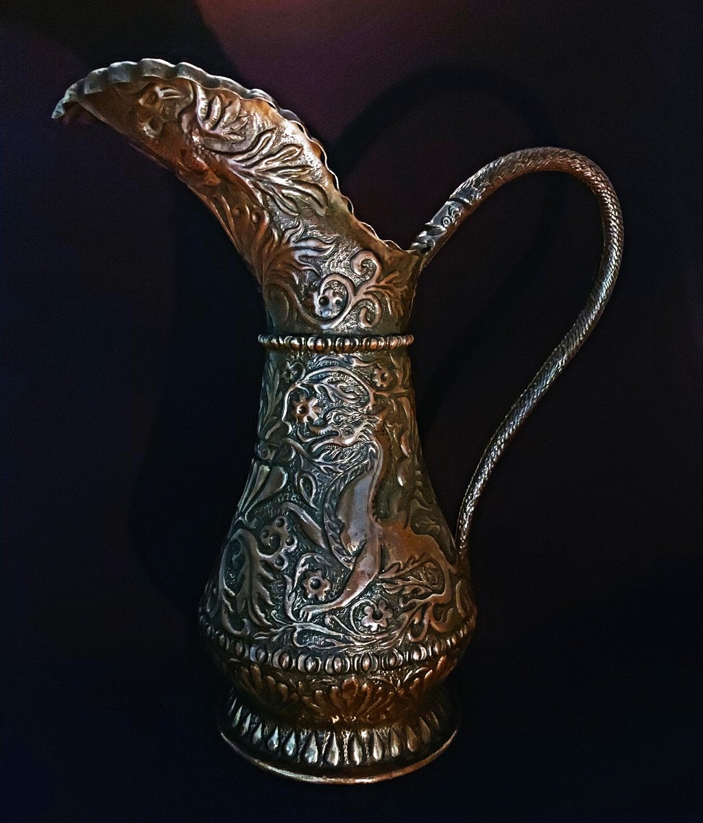 Luxurious Italian Toilet Jug Early 18th Century-photo-2