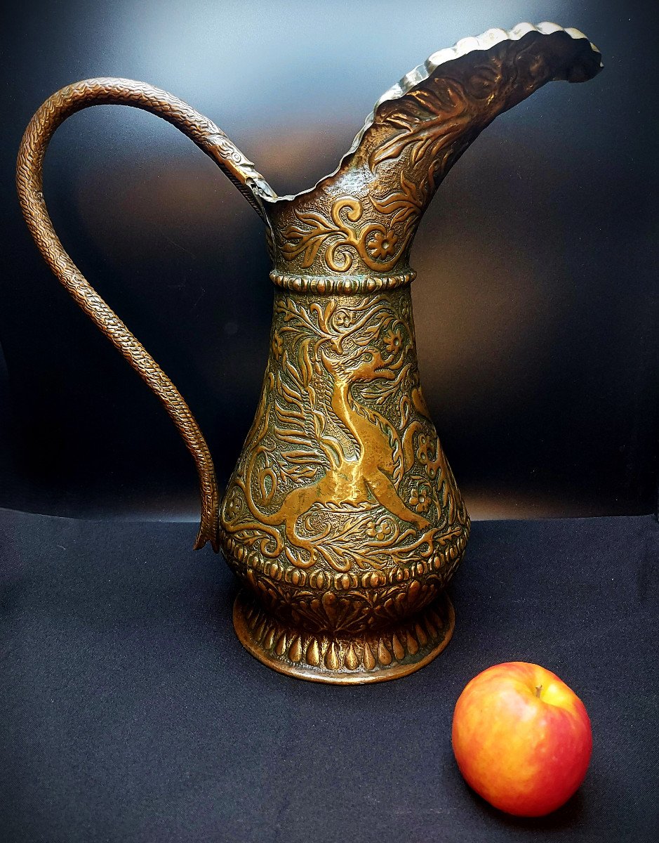 Luxurious Italian Toilet Jug Early 18th Century-photo-3