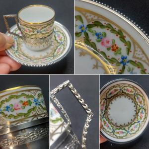 Tasse Et Sous-tasse Style Marie-Antoinette