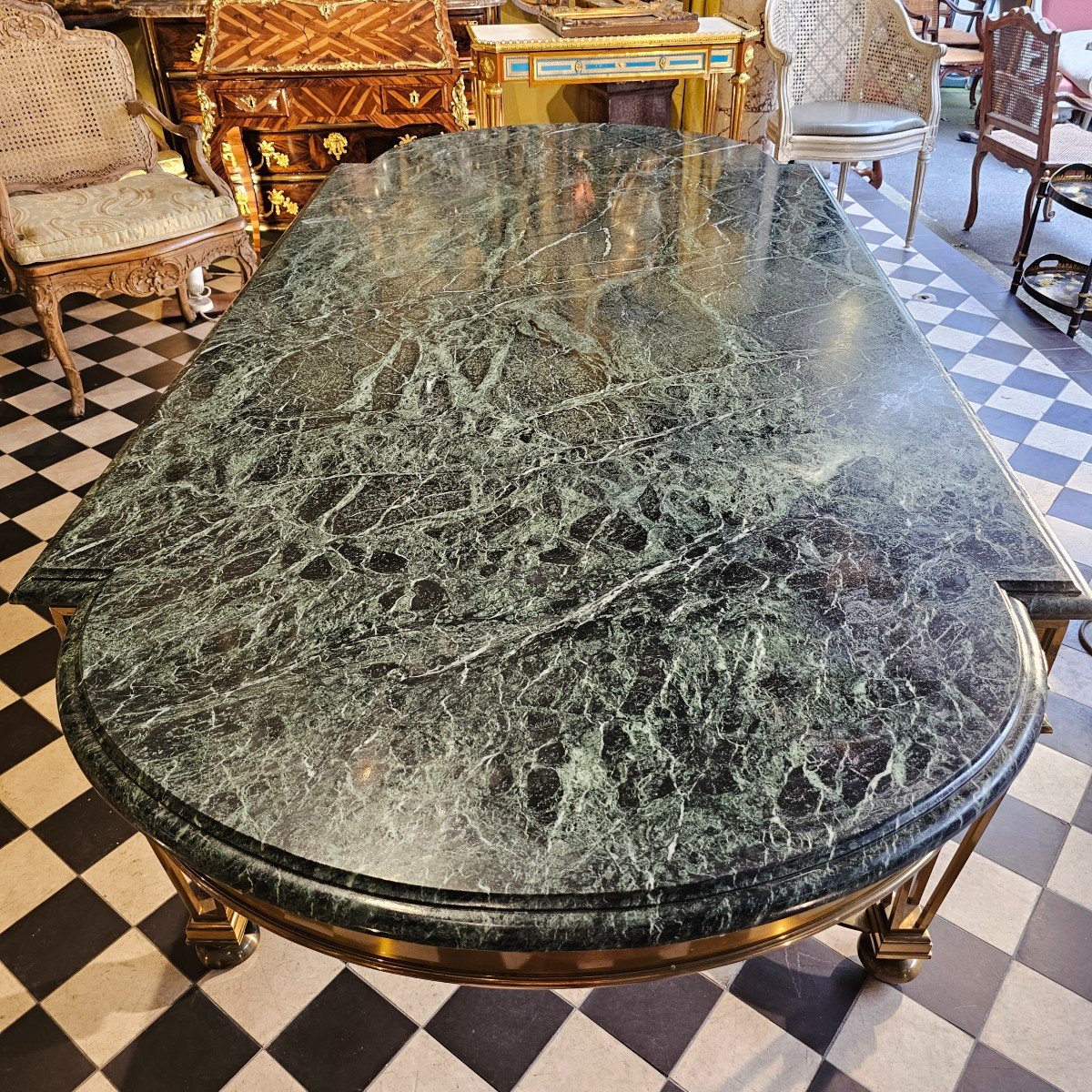 Art Deco Period Dining Table-photo-4