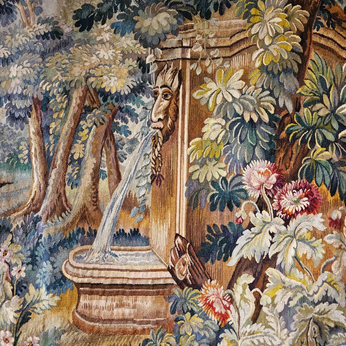 Aubusson Tapestry Period XIXth Century-photo-3