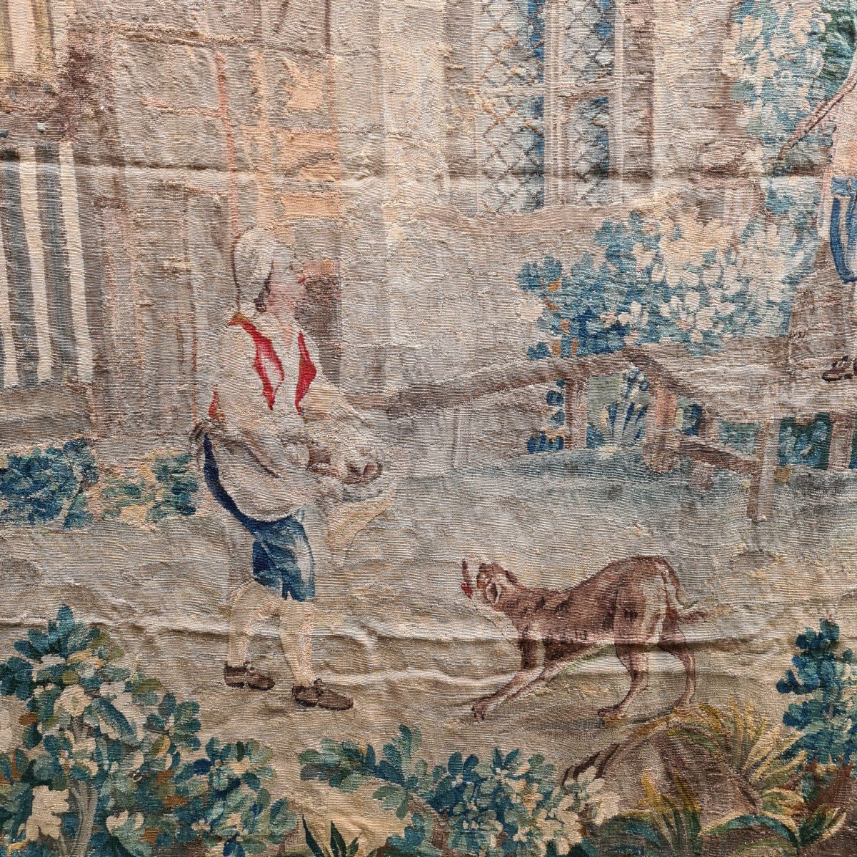 Aubusson Tapestry Period 18th Century-photo-3