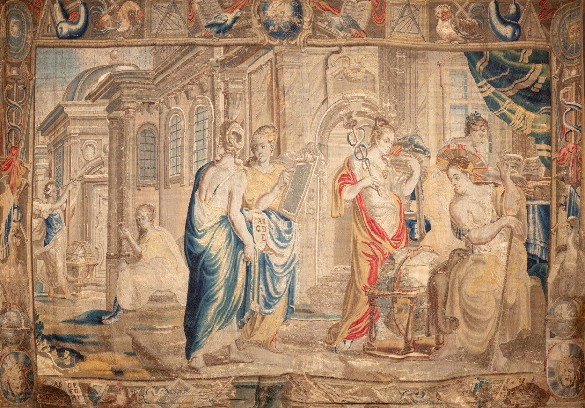 Rare Flanders Tapestry From The 17th Century