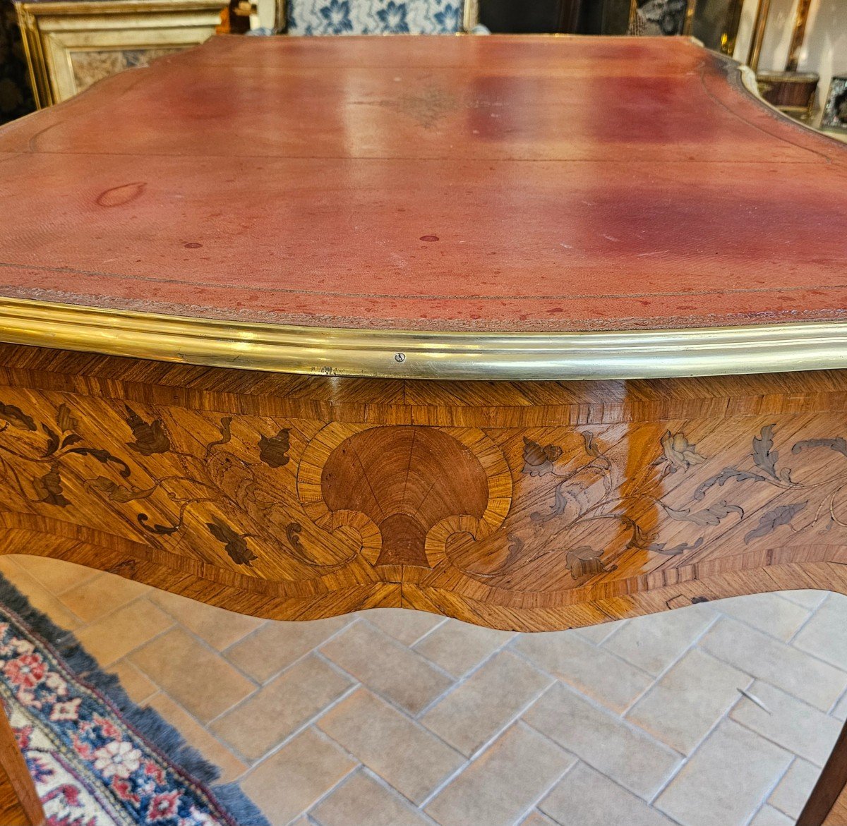 Louis XV Style Flat Desk-photo-3