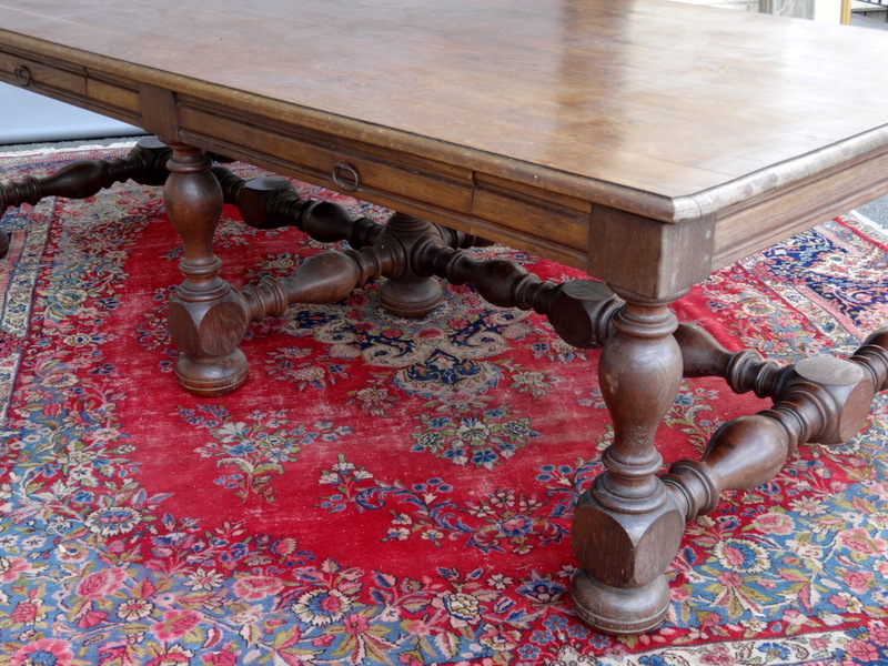 Important Table Epoque Nineteenth Century-photo-2