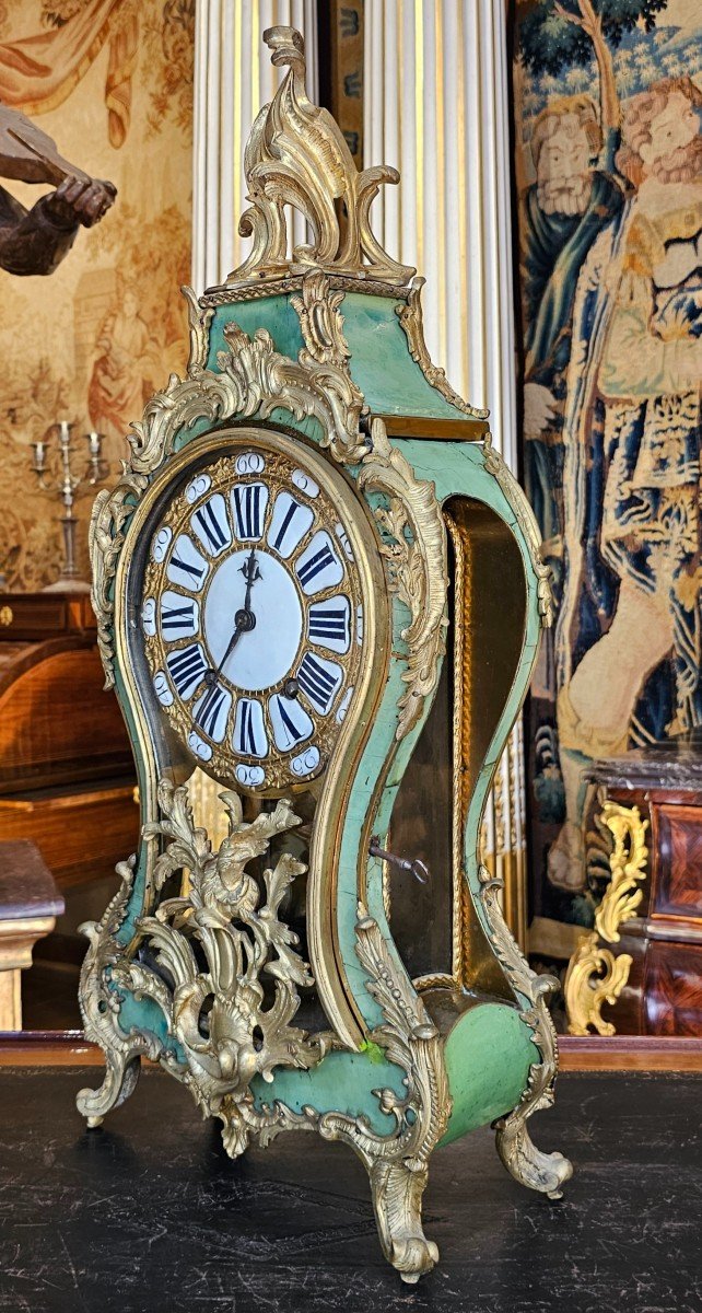 Cartel et son Socle Epoque Louis XV-photo-2