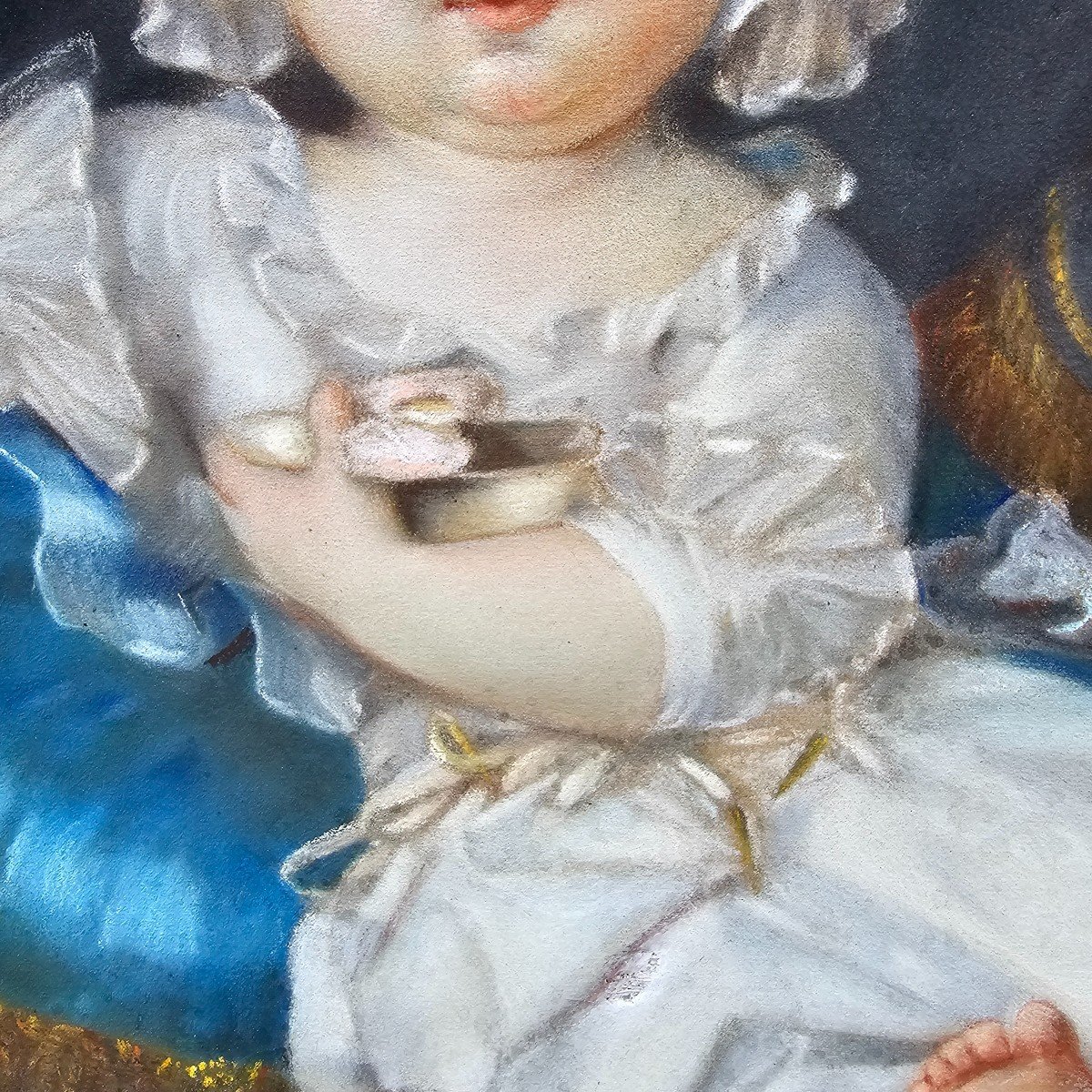 Children's Pastel Louis XVI Period-photo-1