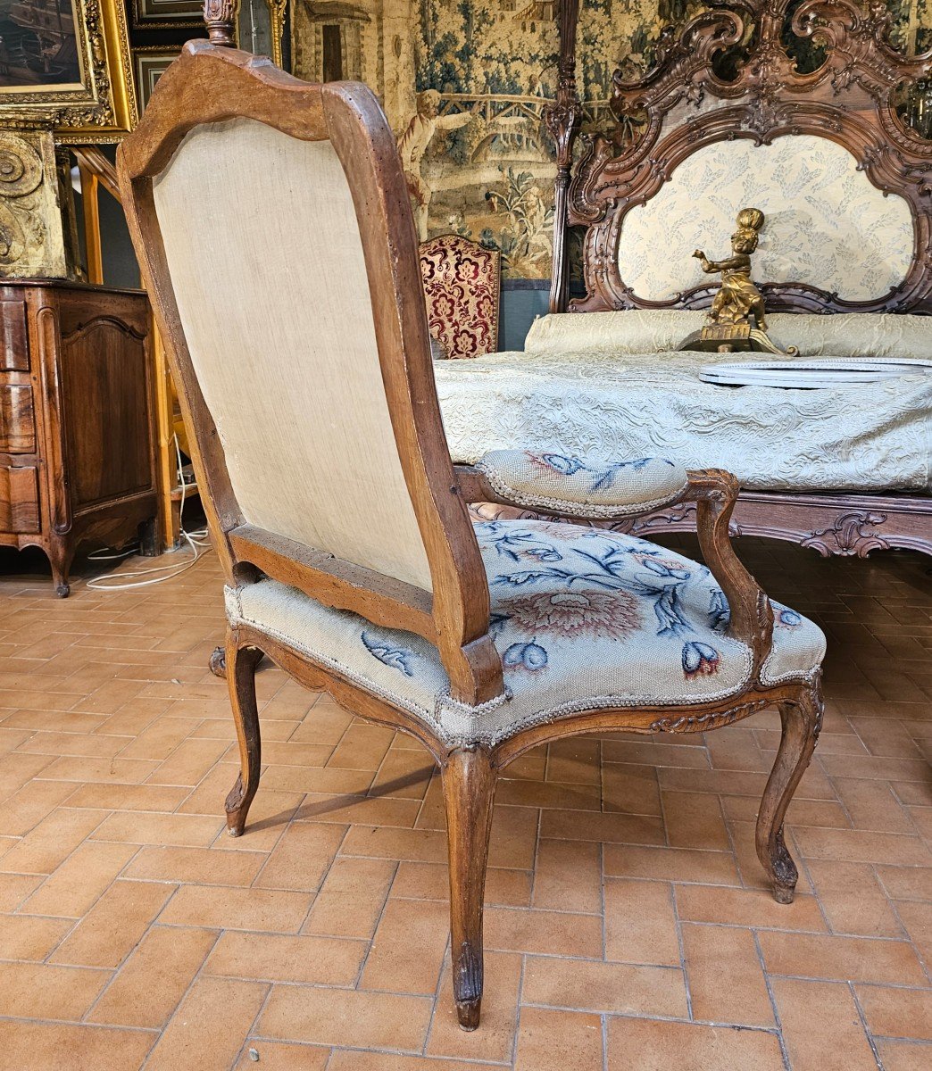 Large Fauteuil Epoque Louis XV-photo-1