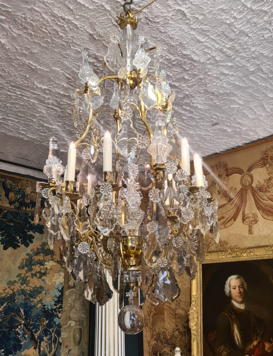 Important Lustre De Style Louis XV