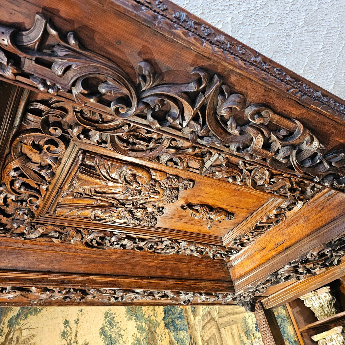 17th Century Four Poster Bed-photo-3