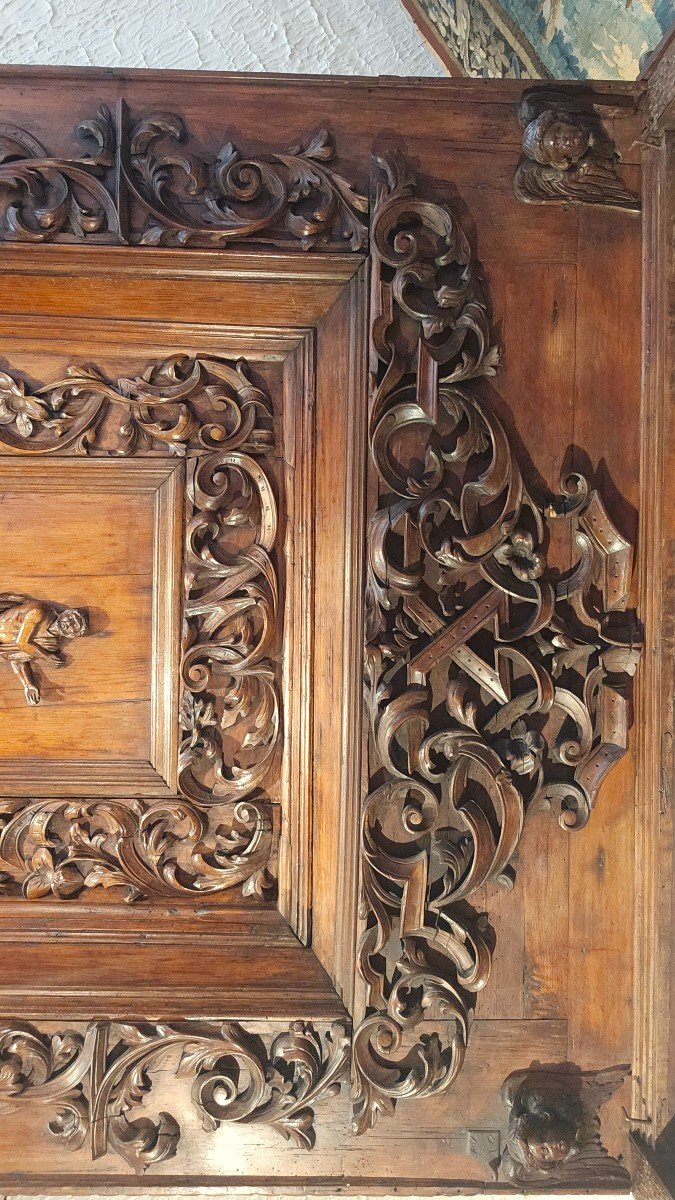 17th Century Four Poster Bed-photo-5