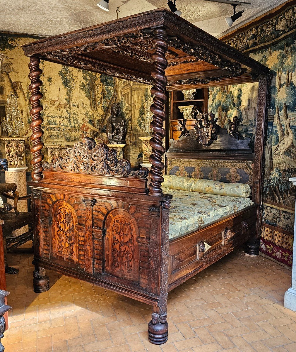 17th Century Four Poster Bed