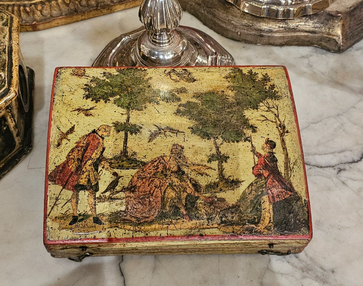 18th Century Quadrille Games Box-photo-2