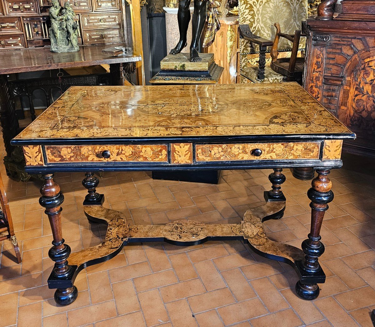 Louis XIV Period Center Table-photo-2